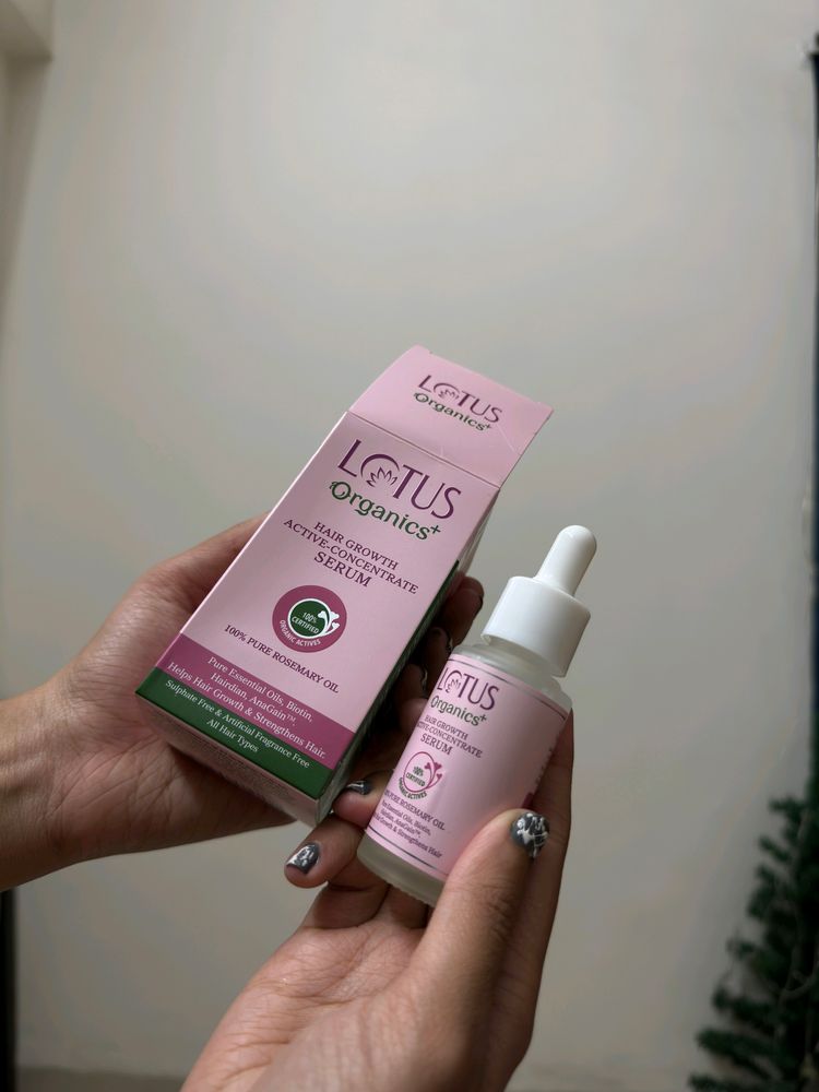 Lotus Organics+ Hair Growth Serum