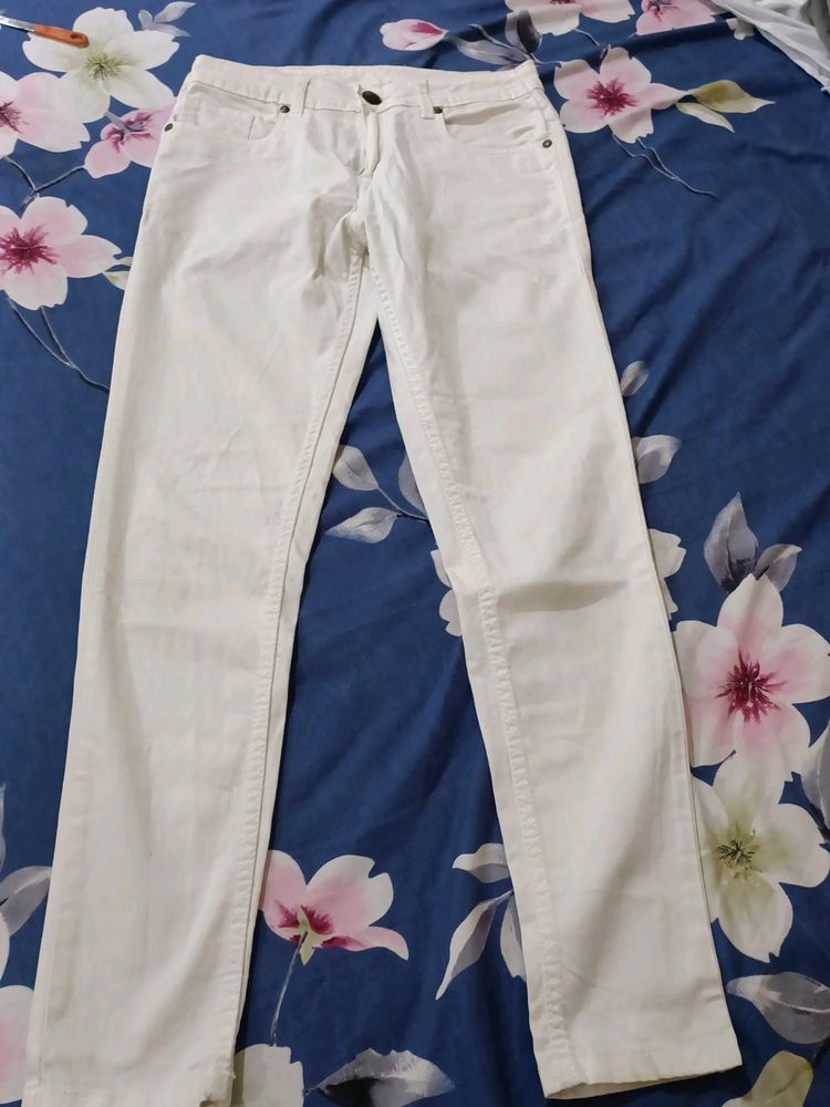 Jeans White Very Comfortable