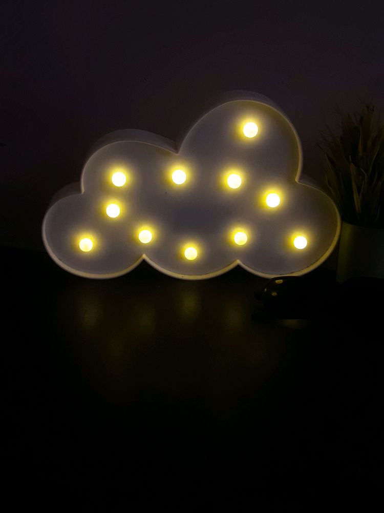 Aesthetic White Cloud Lamp Light