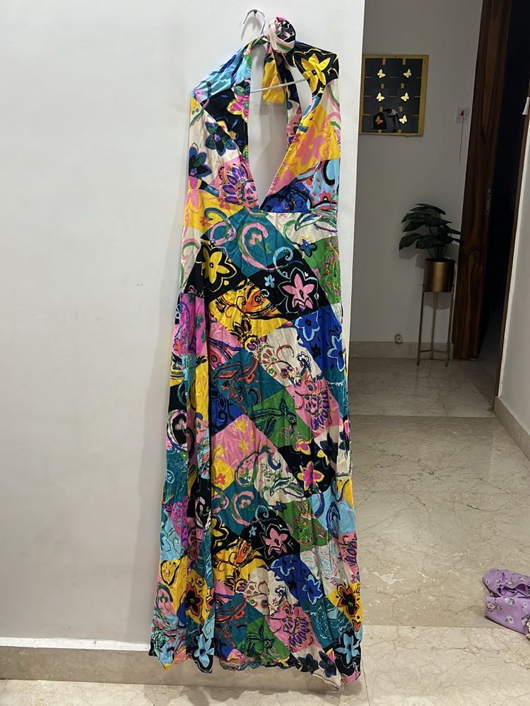 Wrap New Branded Long Dress For Bust Size 38-40