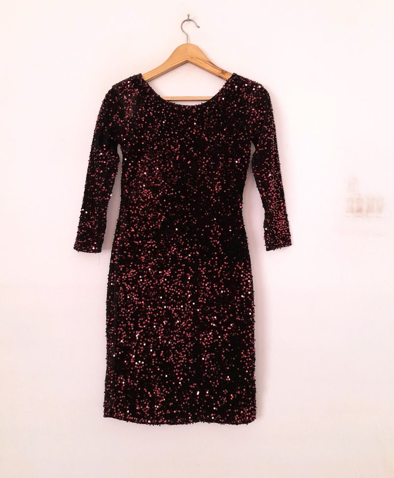 Black Sequence Dress (Women's)