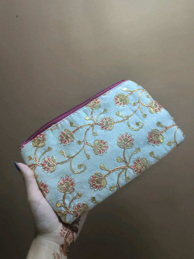 Embroidered Pouch