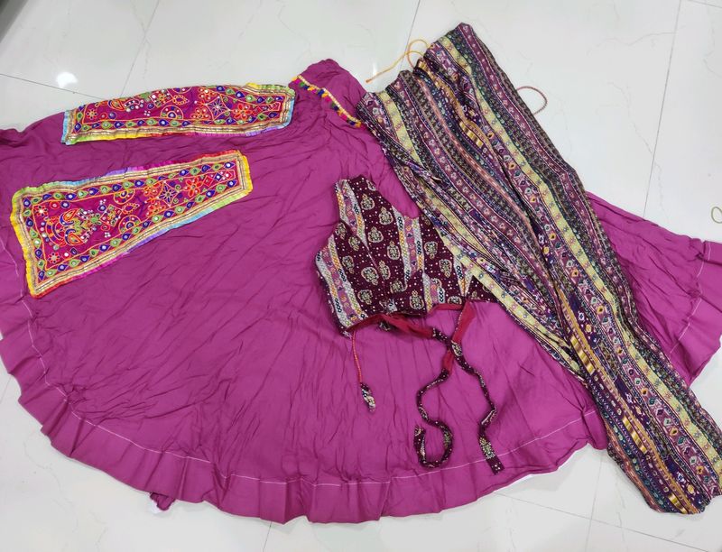 Muave Chaniya Choli Set