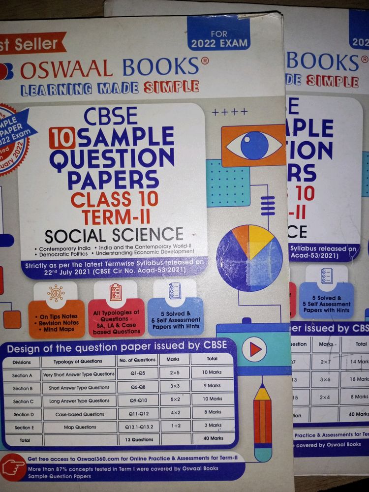 Oswaal Sample Paper 10th