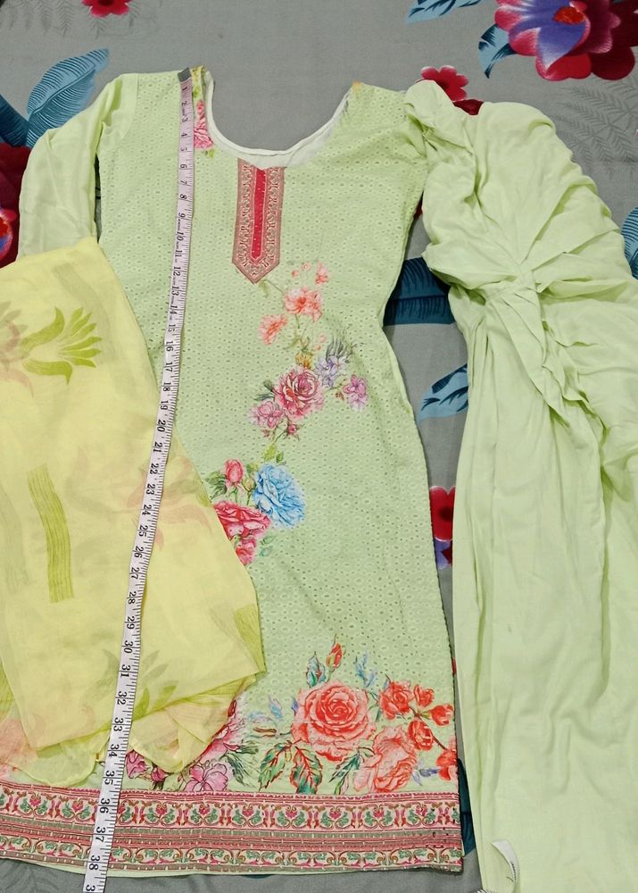 Kurti Salwar And Dupatta Set