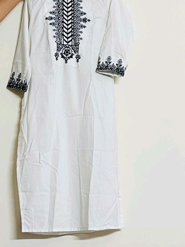 Womens White Kurta