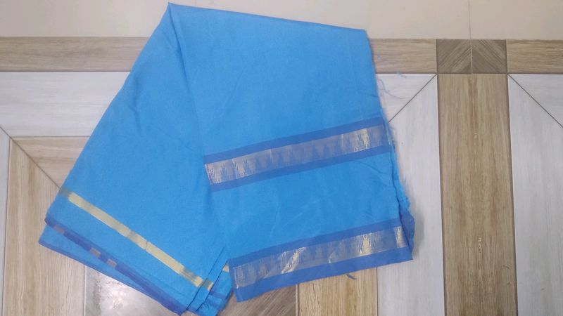 New  Blue Saree