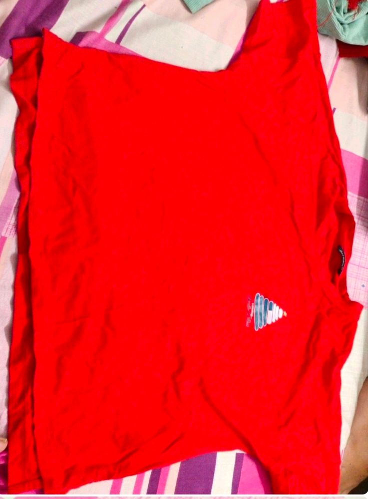 Red Color T-shirt