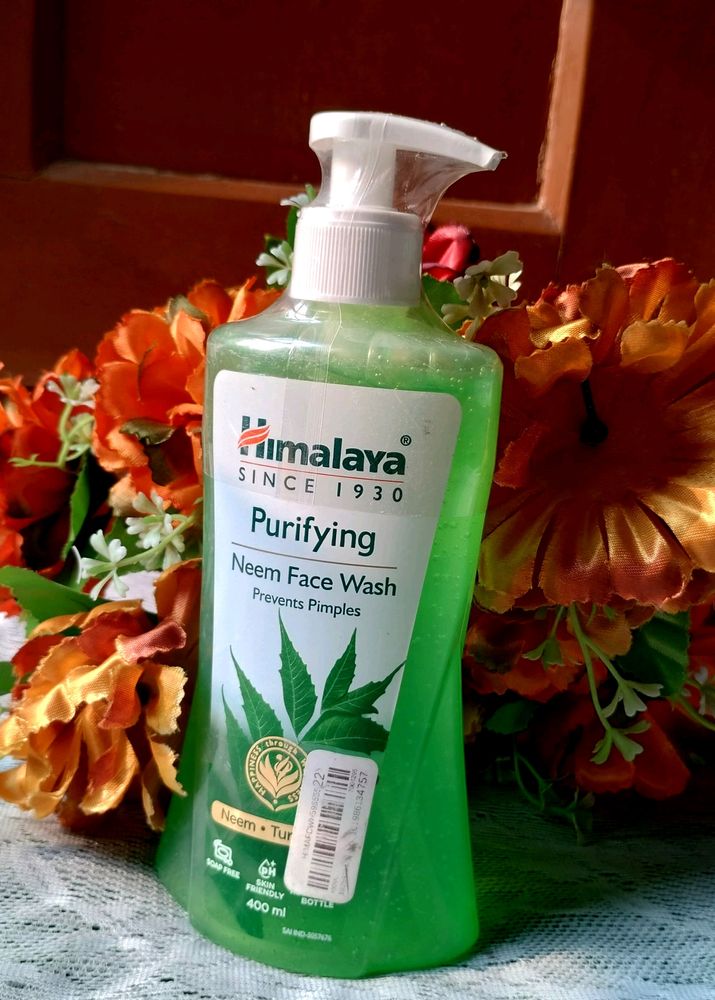 (Sealed) Himalaya Purifying Neem Face Wash 400ML