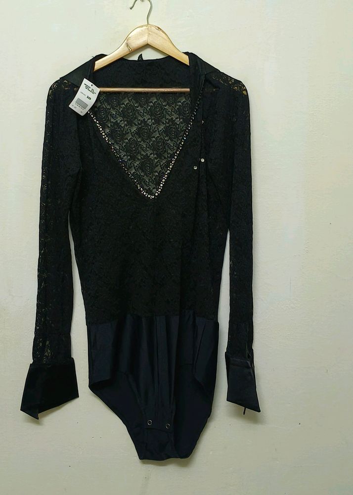 Trendy New Black Top For Women