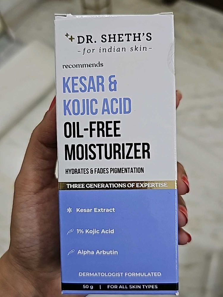 Dr Sheths Kesar Kojic Acid Moisturizer