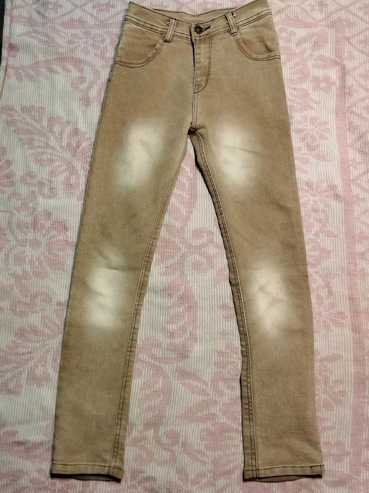 BOY'S BROWN JEANS