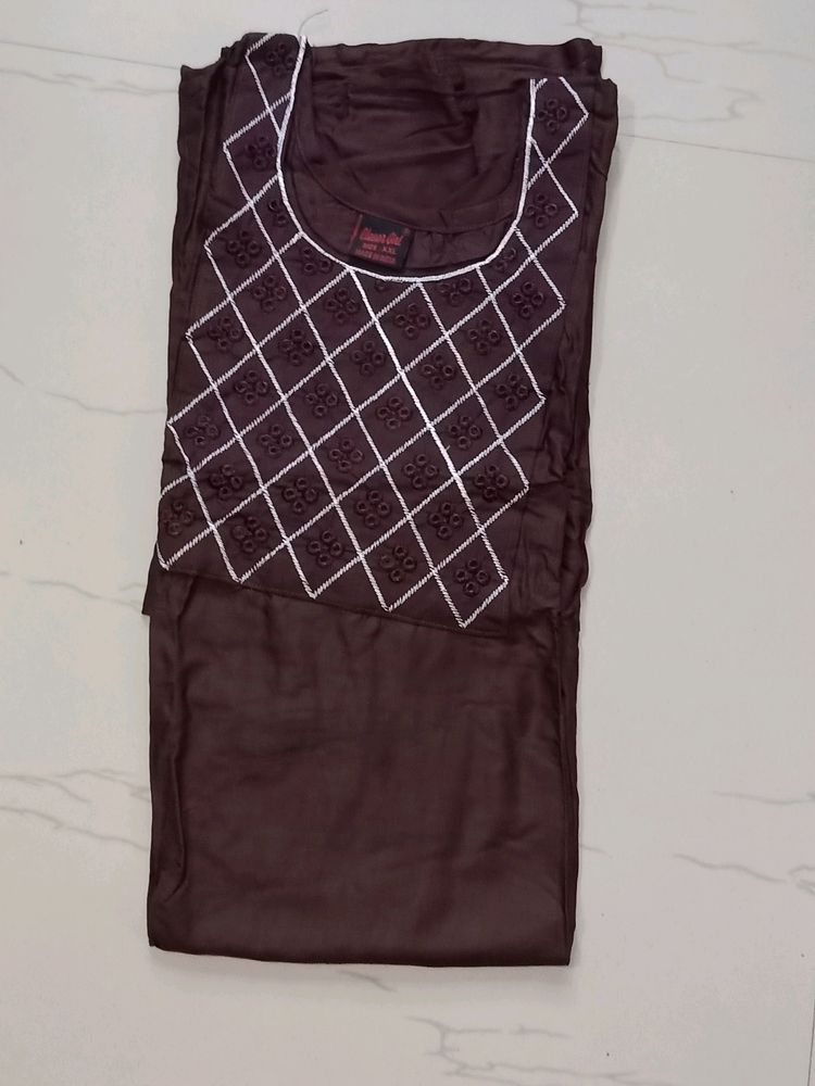 New Brown Kurta