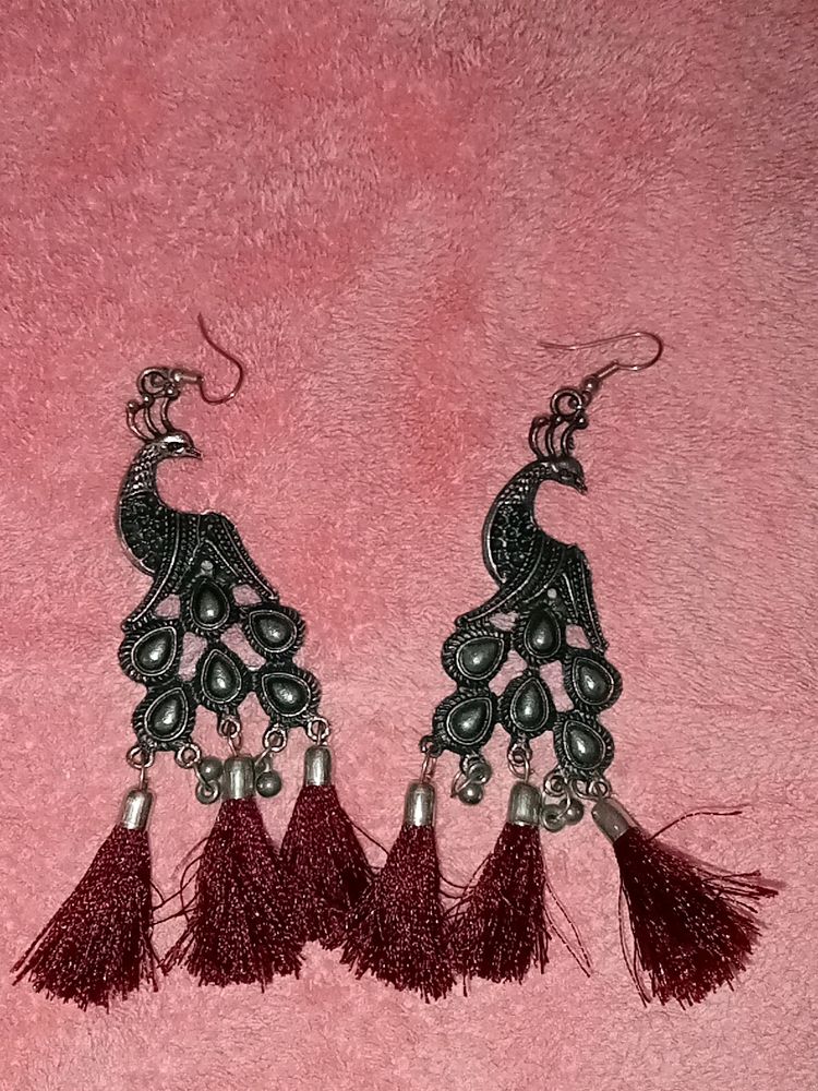 Oxidised Earings