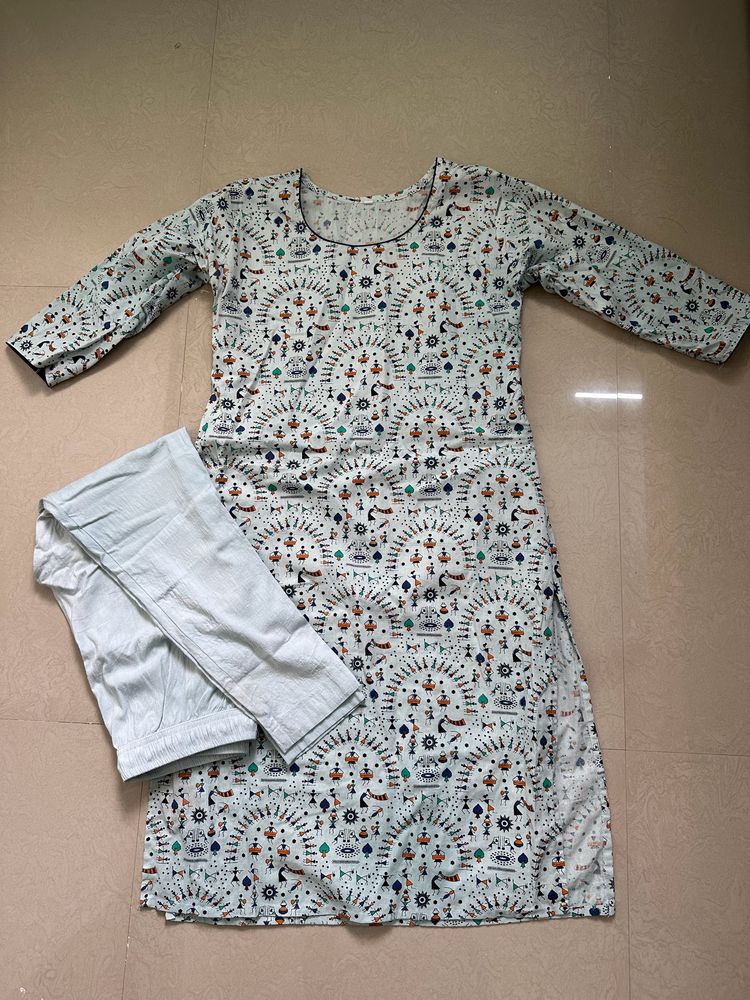 Warley Printed Kurta With Pant