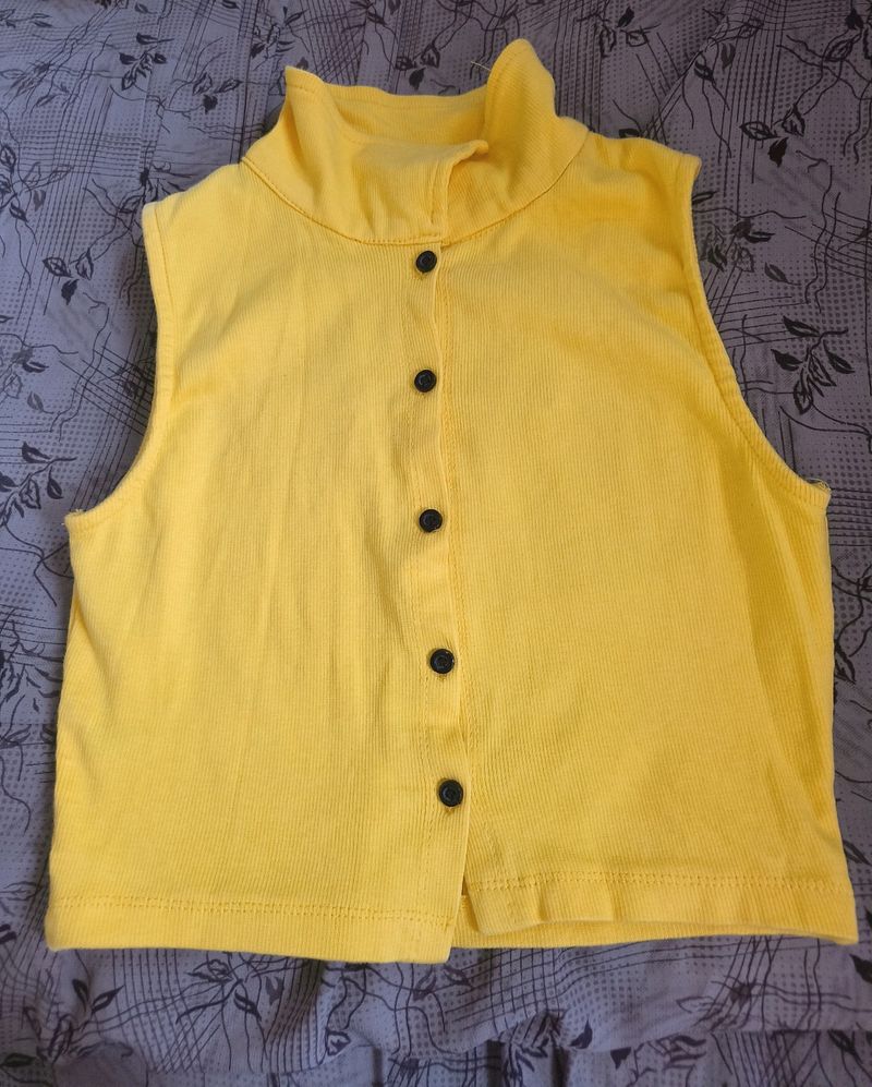 Bright Yellow Top