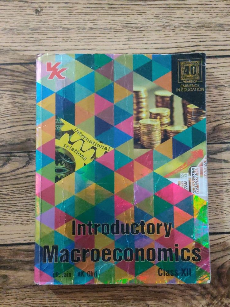 Macroeconomics Class 12 Book