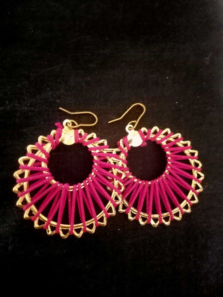 It's Beautiful Earing Of Pink Colour