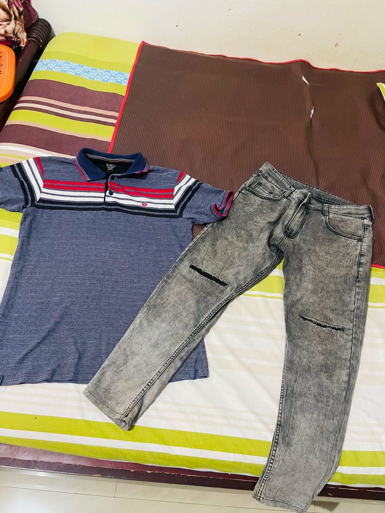 Jeans&t-shirt Combo Offer