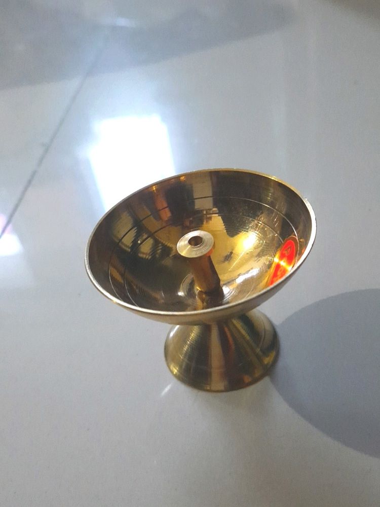 Pittal Diya For Pooja