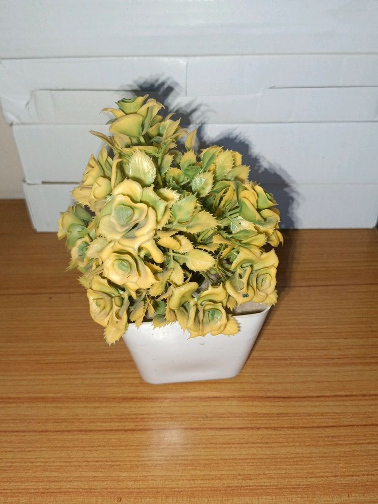 Artificial Flower Pot