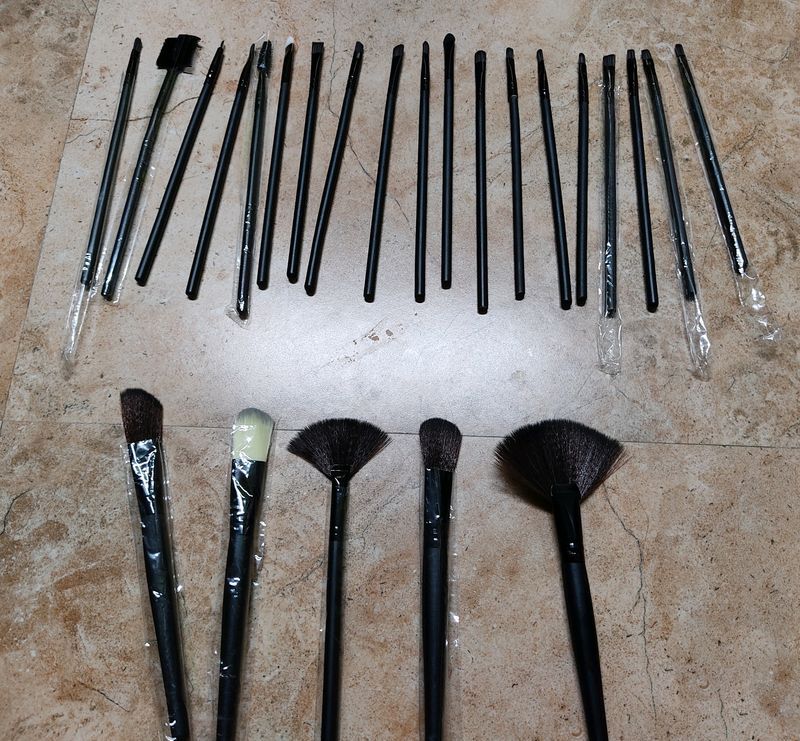 24 Set Of Makeup brushes