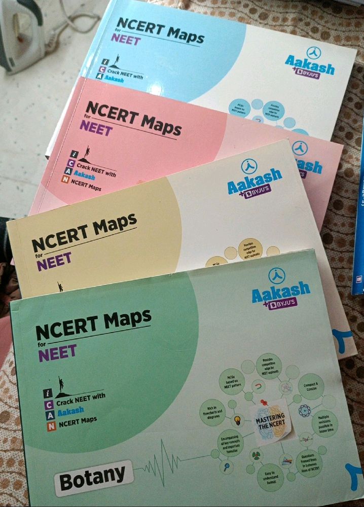 Aakash Byju's NCERT Maps For Neet Preparation