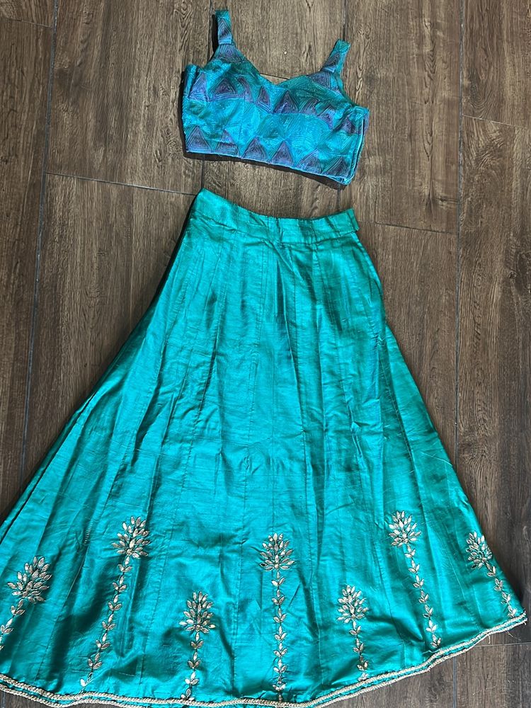 Stitched Lehenga Choli Set