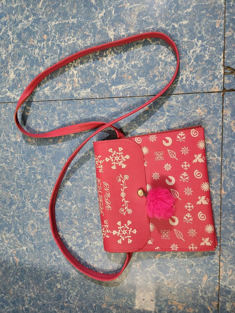 30₹ Off Beautiful Pink Colour Sling Bag