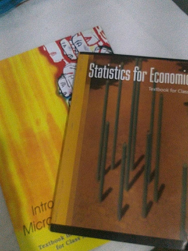 Economics NCERT Book(11th & 12th)