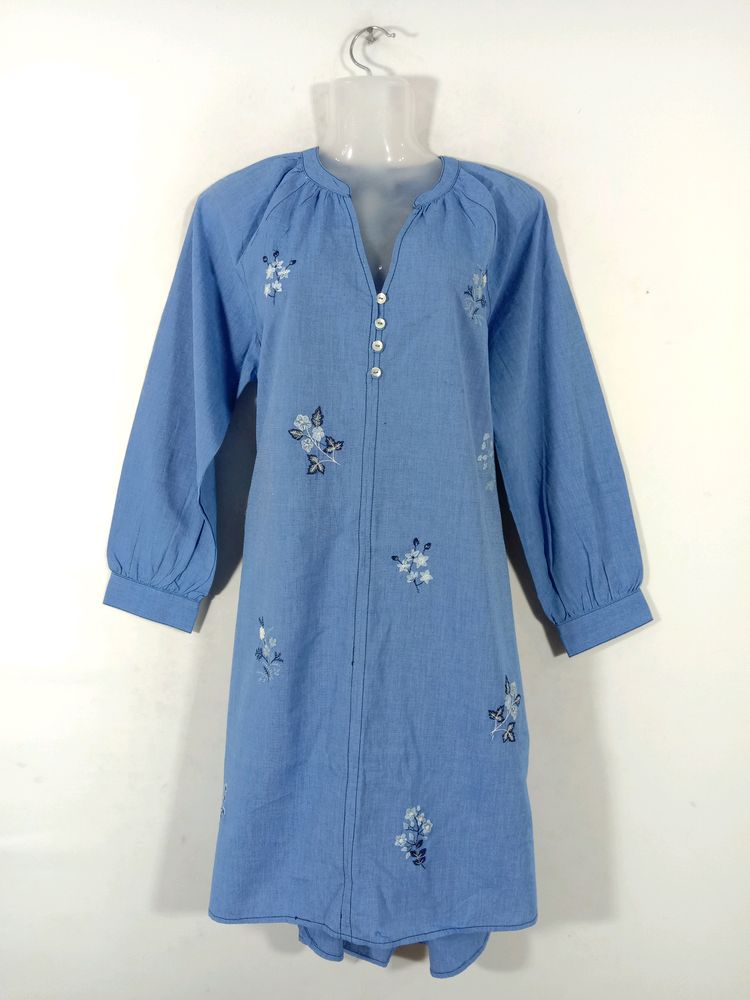 Blue Casual Kurta (Women's)