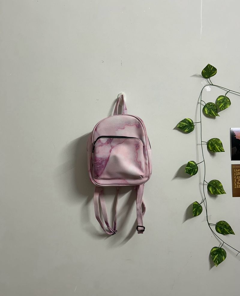 Pink Cute Mini Backpack