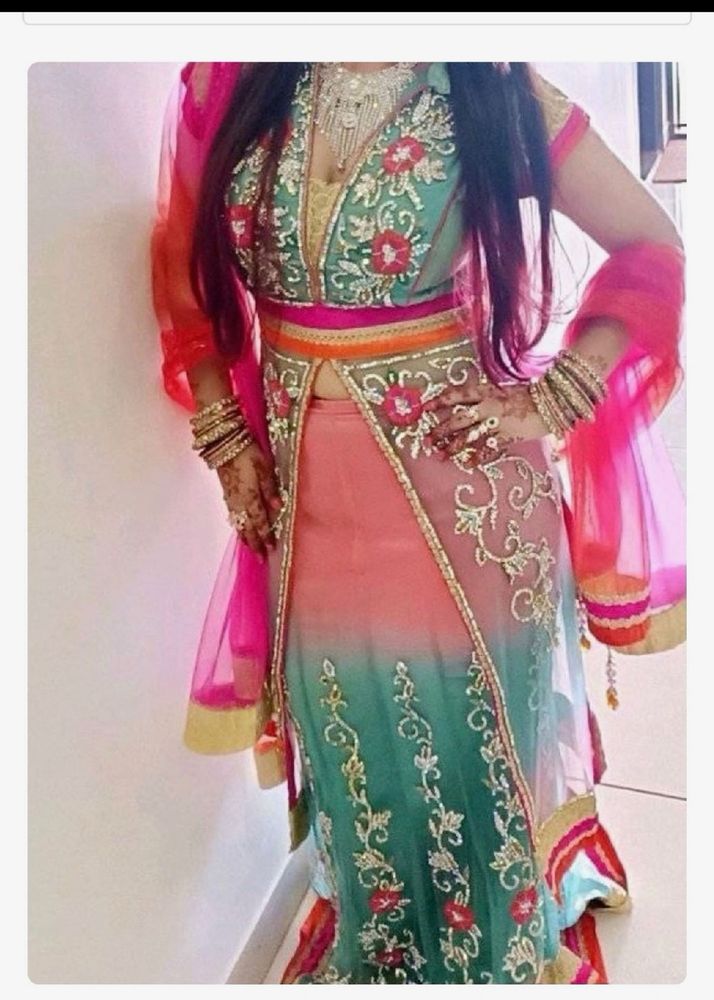 choli duppata and lehenga