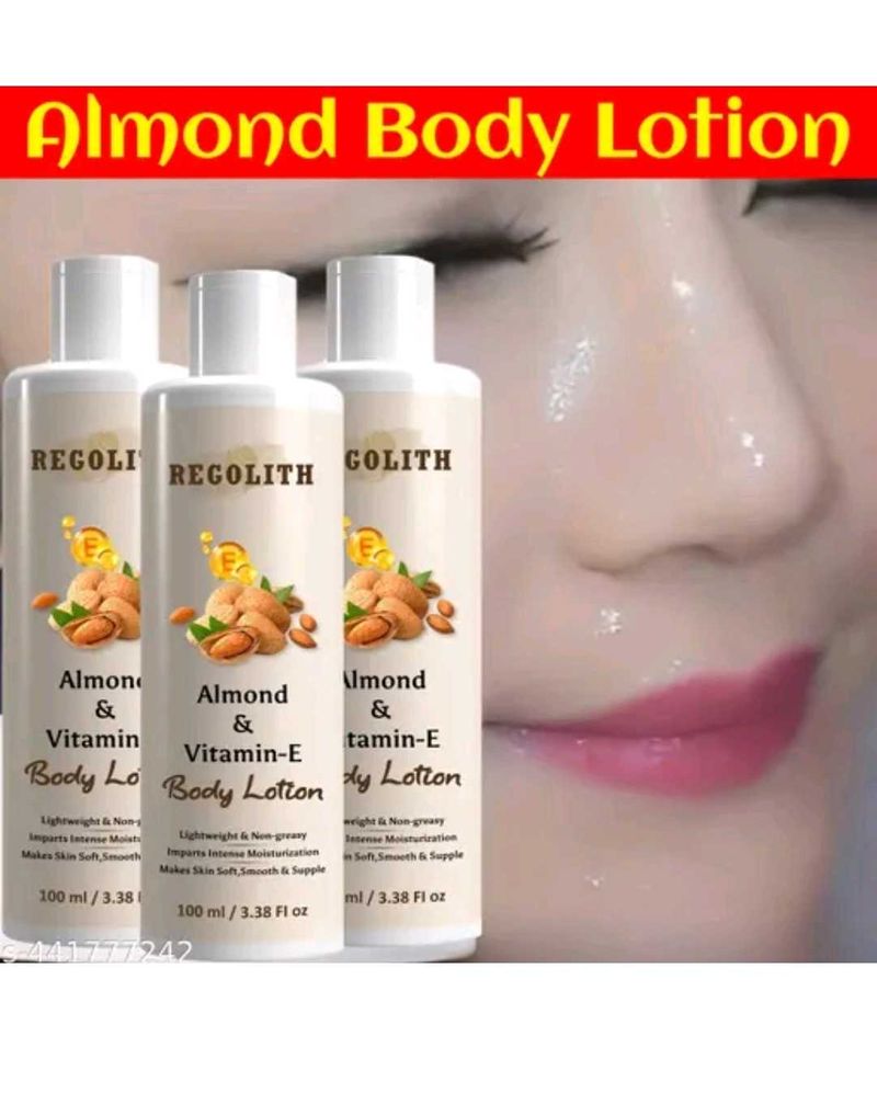 VITAMIN E-BODY LOTION & REGOLITH ALMOND