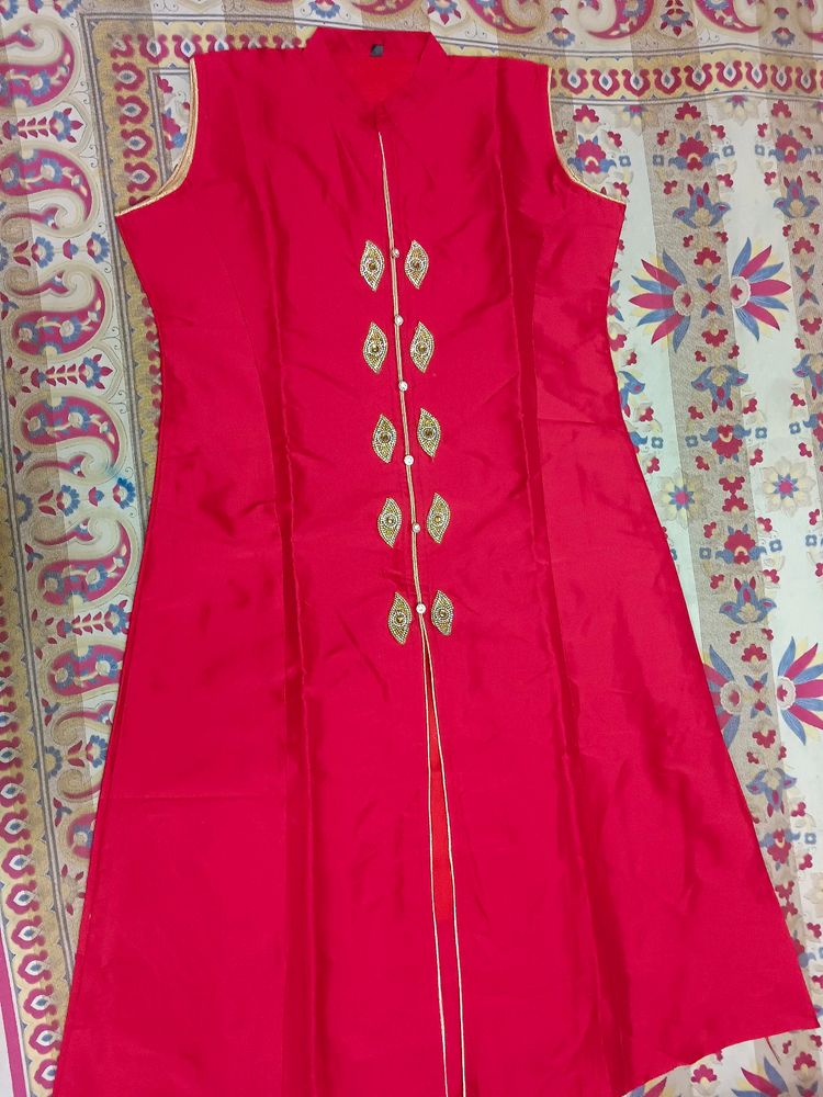 Silk A Line Kurta