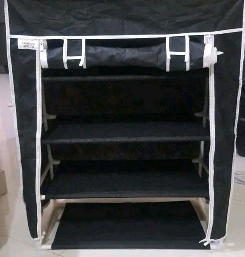 4th Layer Shoe Rack 👟 With Cover.