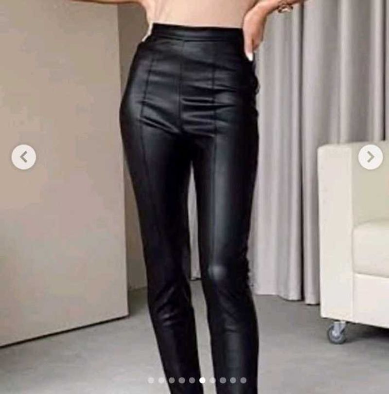 Zara Leather Pants - Premium Quality