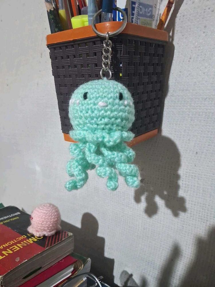 Octopus Keychain