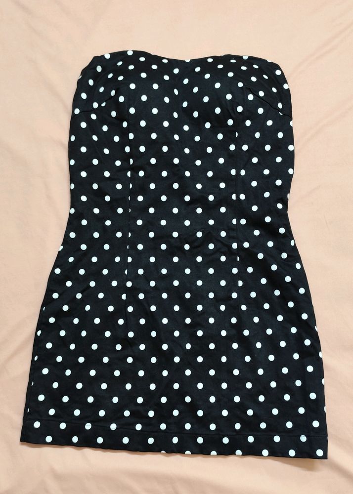 Polka Dot Mini Dress...