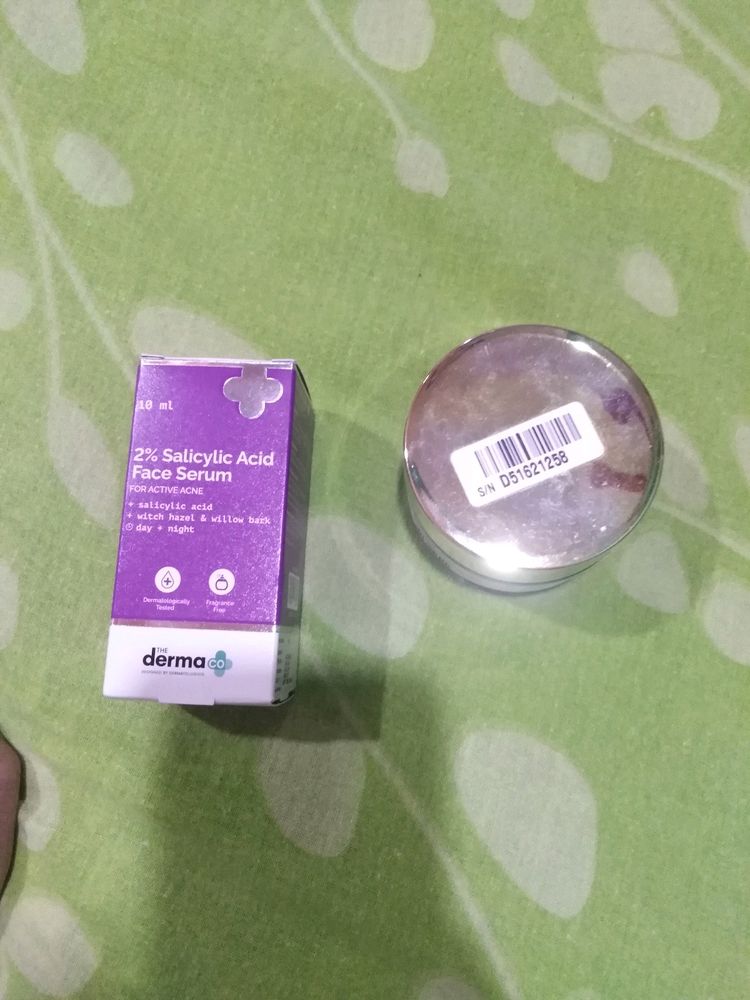 Derma Co Salicylic Acid Serum And Night Cream