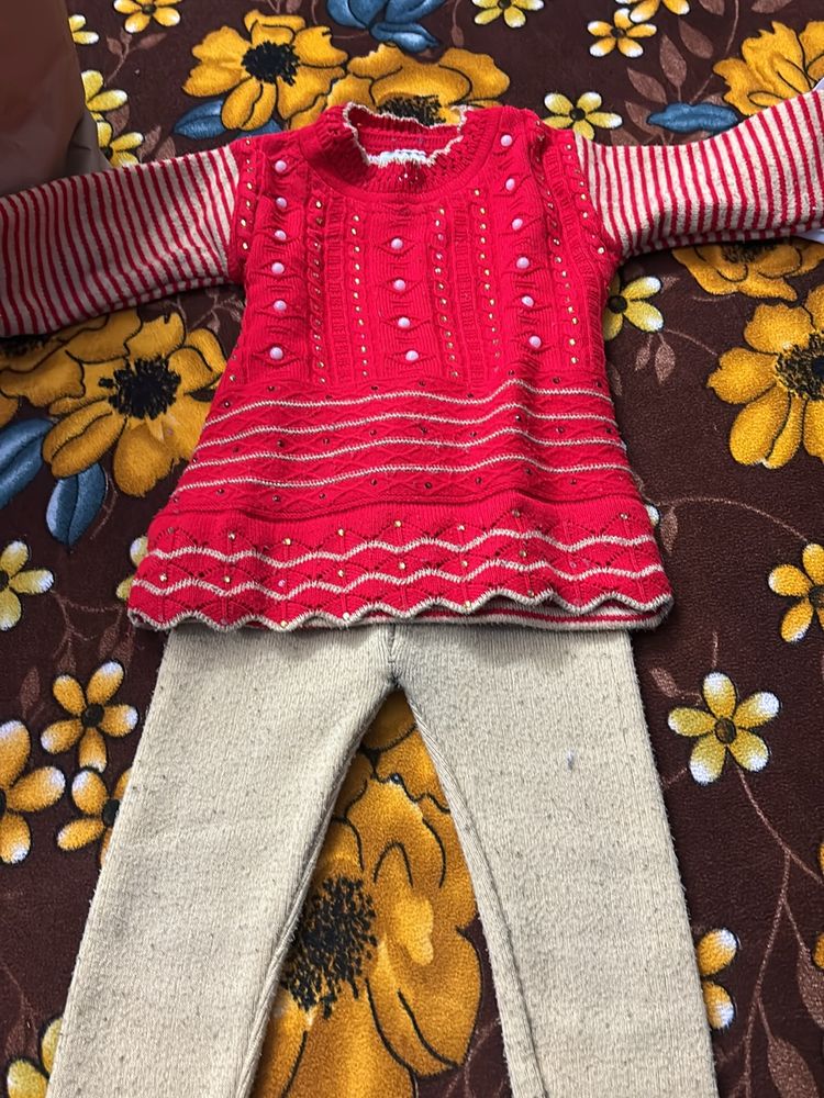 Girl Sweater Set