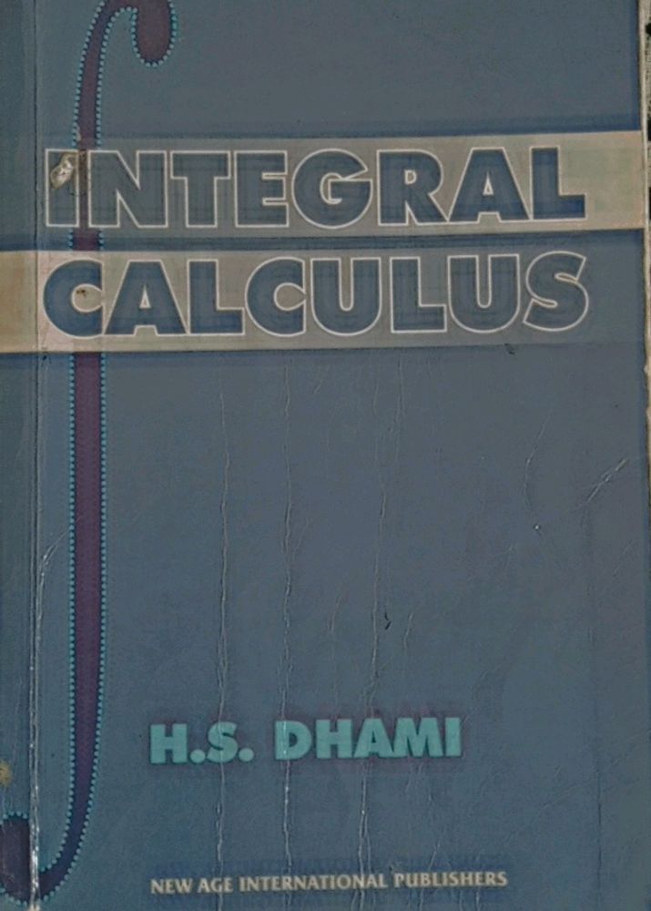 Intregal Calculus Book Of Lucknow University