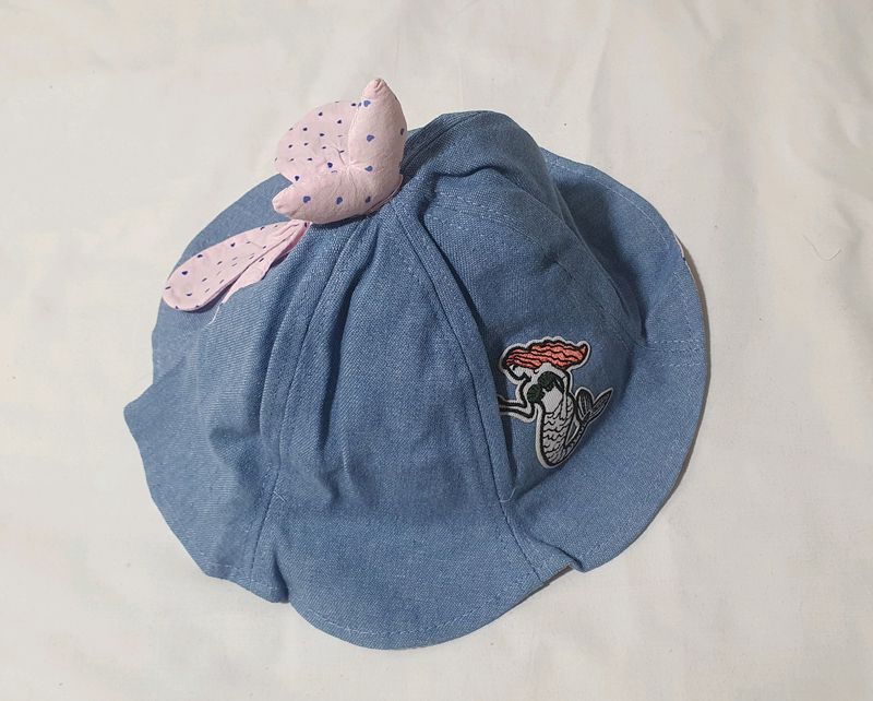 🆕️ Cute Hat/cap For Kids Girls . 100% Cotton . St