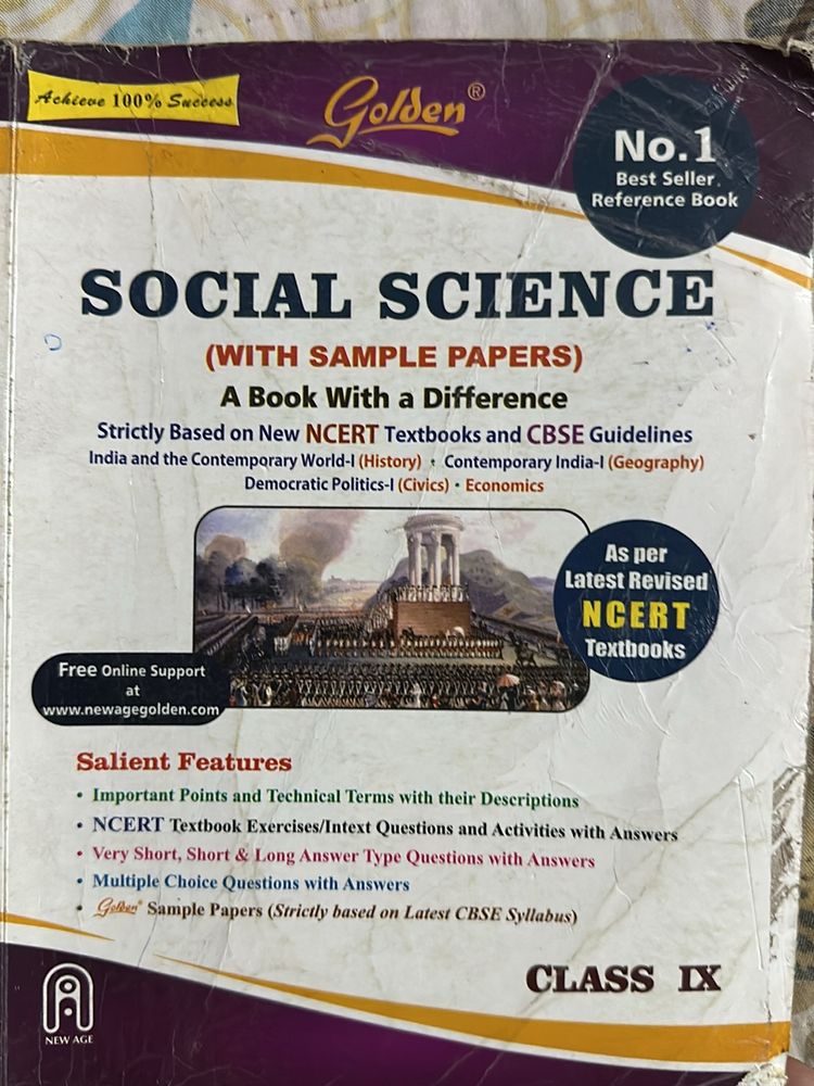 Golden Sst Reference Book For Class 9