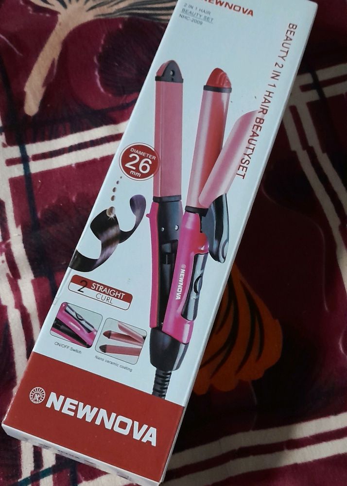 2 In 1 Hair Straightener