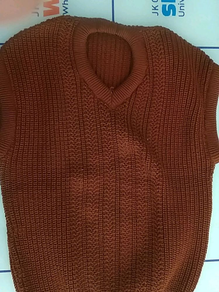 💥 Men Woollen Cut Sliv Swetar Free Size