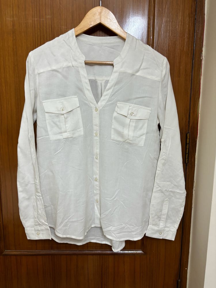 White Cotton Shirt