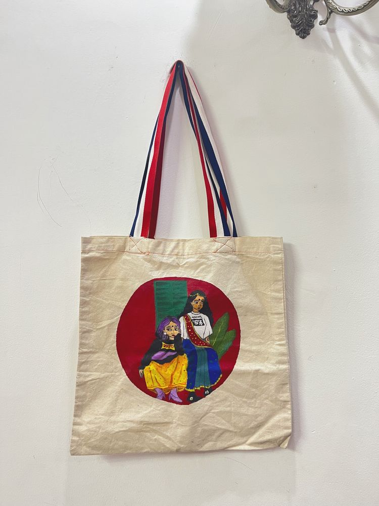 Tote Bag Hand Painted