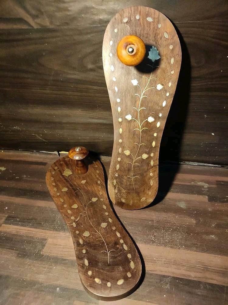 Wooden Slippers For Worship