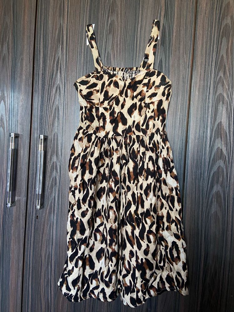 Animal Print Dress